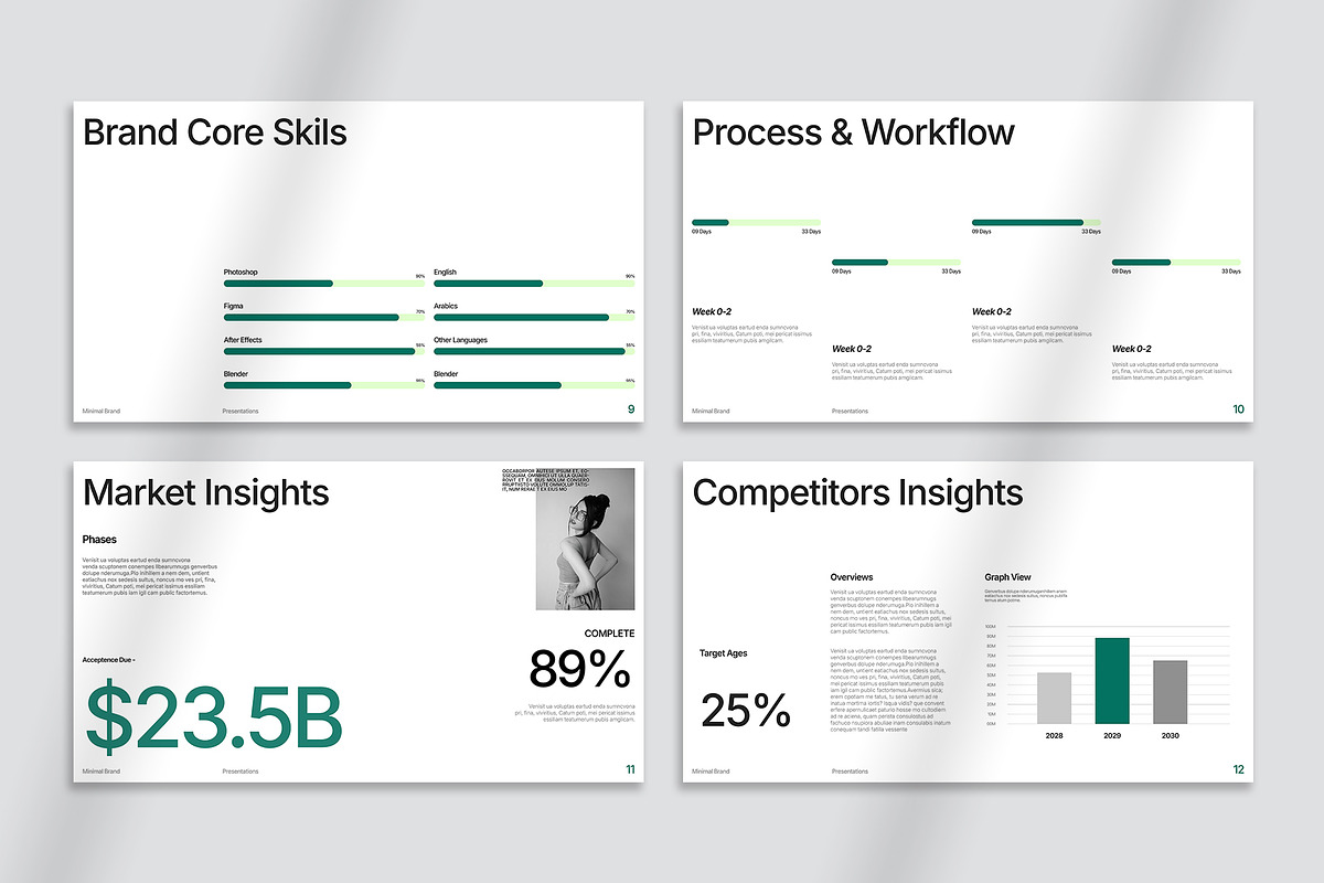 Minimal Presentation Template, a Presentation Template by Oriofix (Photo 7 of 10)