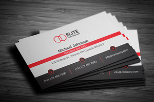 Simple And Clean Business Card 2