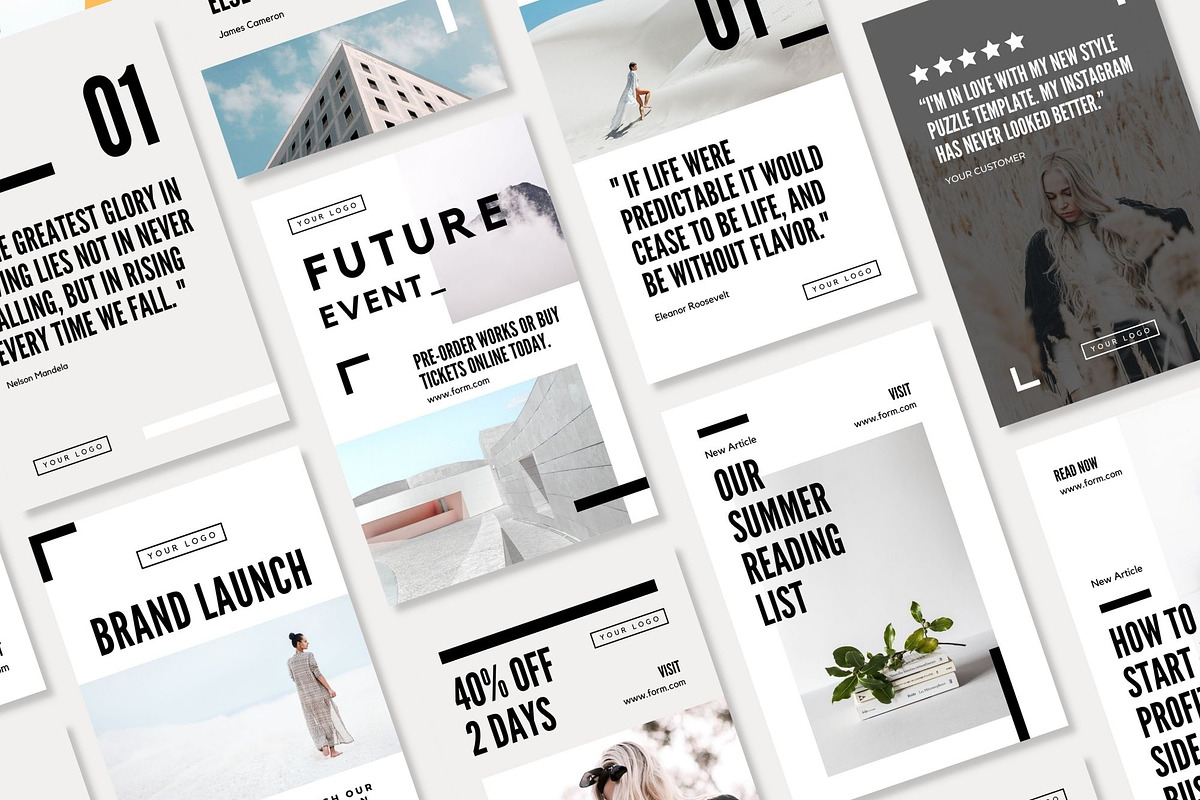 Minimalist Pinterest Canva Template, a Social Media Template by Cultive Creative (Photo 7 of 12)