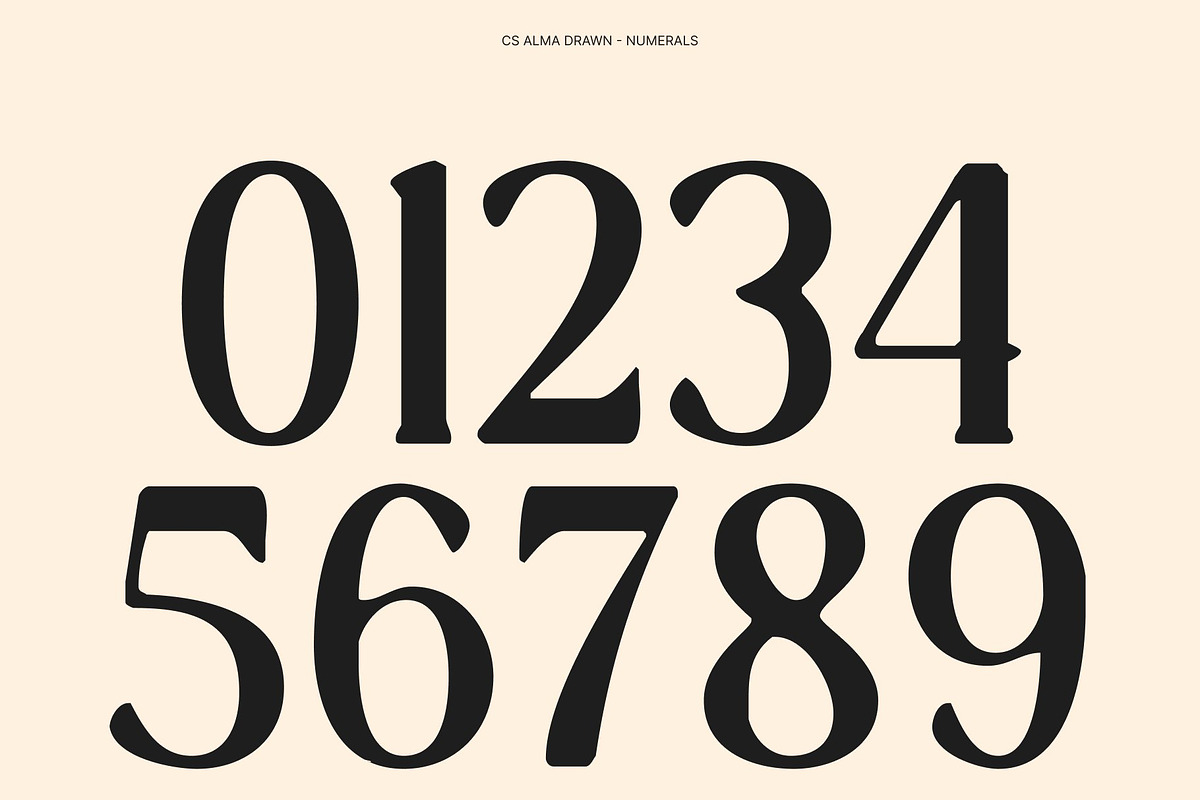 CS Alma Drawn, a Serif Font by Craft Supply Co. (Photo 4 of 8)