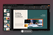 Finance Consultant PowerPoint, a Presentation Template by SLAB! Design (Thumbnail 3 of 6)