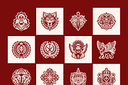 Italian Symbols Art Set, a Solid Icon by Creative Stall (Thumbnail 10 of 10)