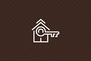 House Key Home Icon, an Object Illustration by Vectorium Studio (Thumbnail 4 of 4)