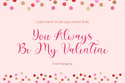 Lovely Style, a Script Font by Yoga Letter (Thumbnail 5 of 8)