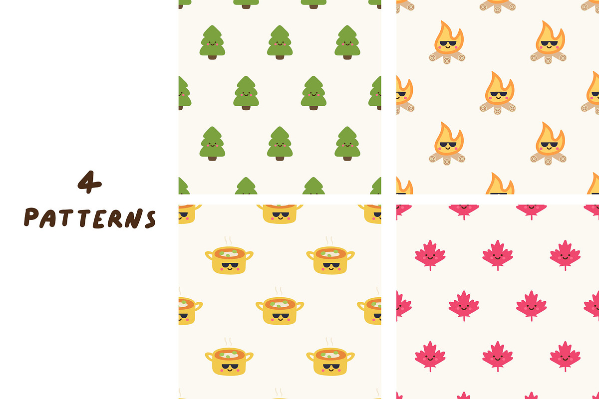 CAMPING VIBES — Cute Characters, an Object Illustration by cutelevindesign (Photo 7 of 8)