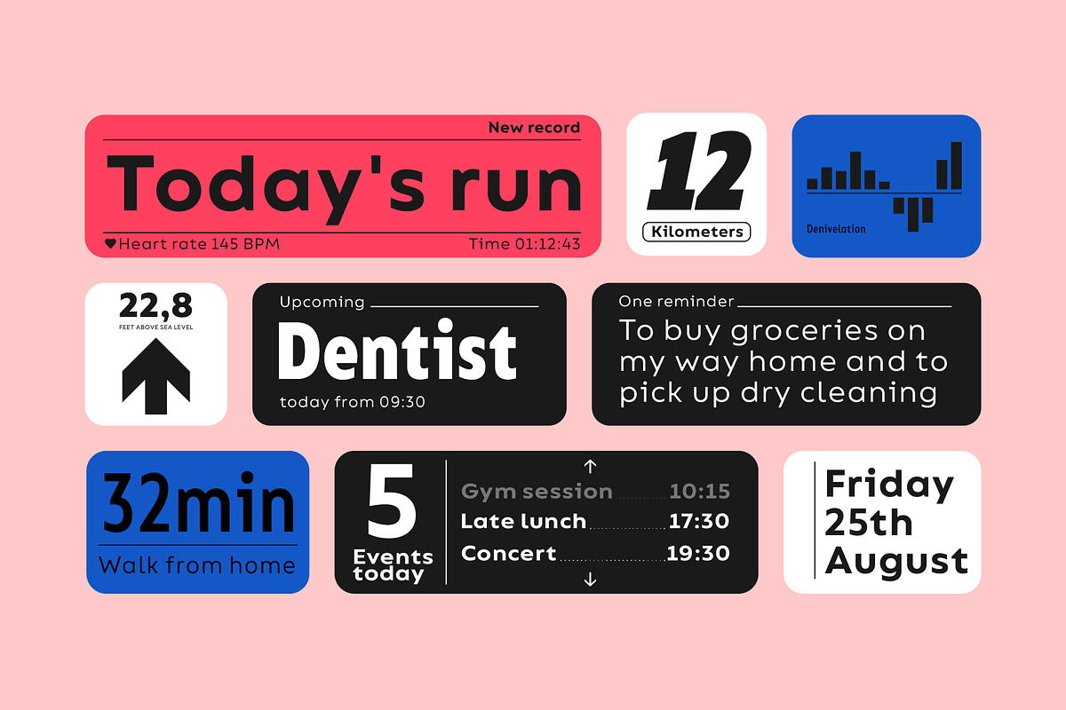 Bion Font Family, a Sans Serif Font by Type Forward (Photo 5 of 9)
