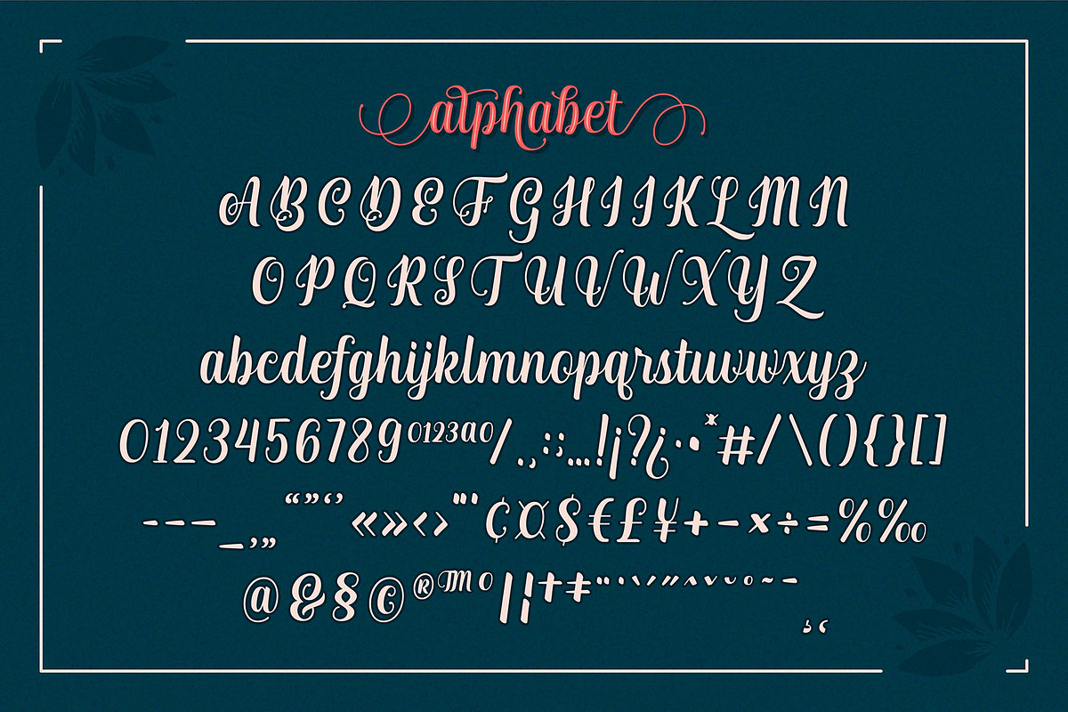 Nadella Layered Script Font, a Script Font by Abbasy Studio (Photo 4 of 12)