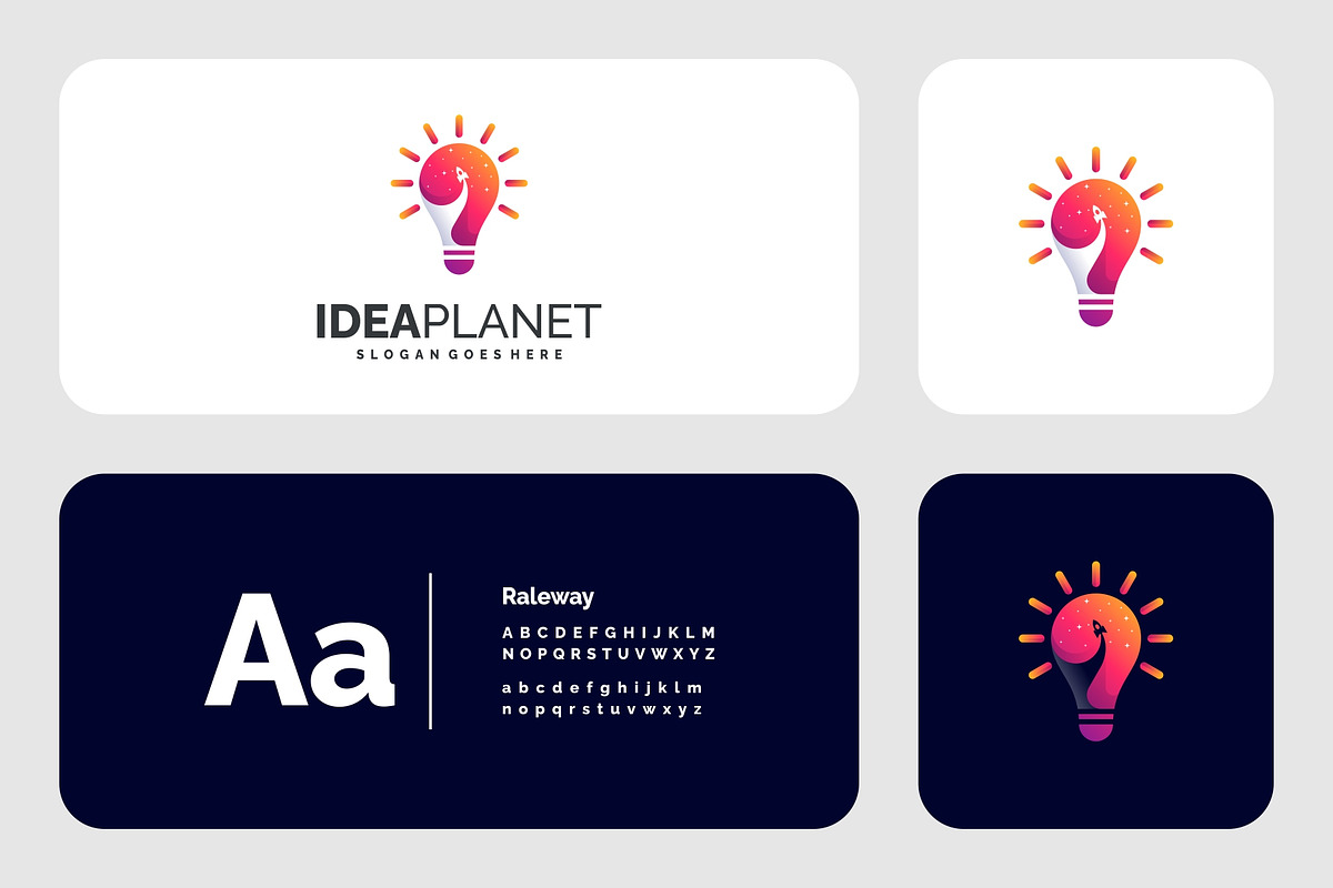 Gradient Modern Idea Planet Logo, a Branding & Logo Template by Artnivora.Std (Photo 2 of 4)