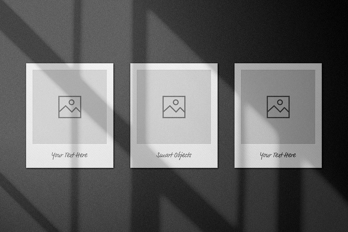Polaroid Photos Mockup, a Product Mockup by Design Squad (Photo 2 of 2)