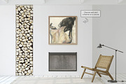 BOHO HOME Wall&Frame Mockups, a Poster Template by MyHomeMockups (Thumbnail 4 of 12)