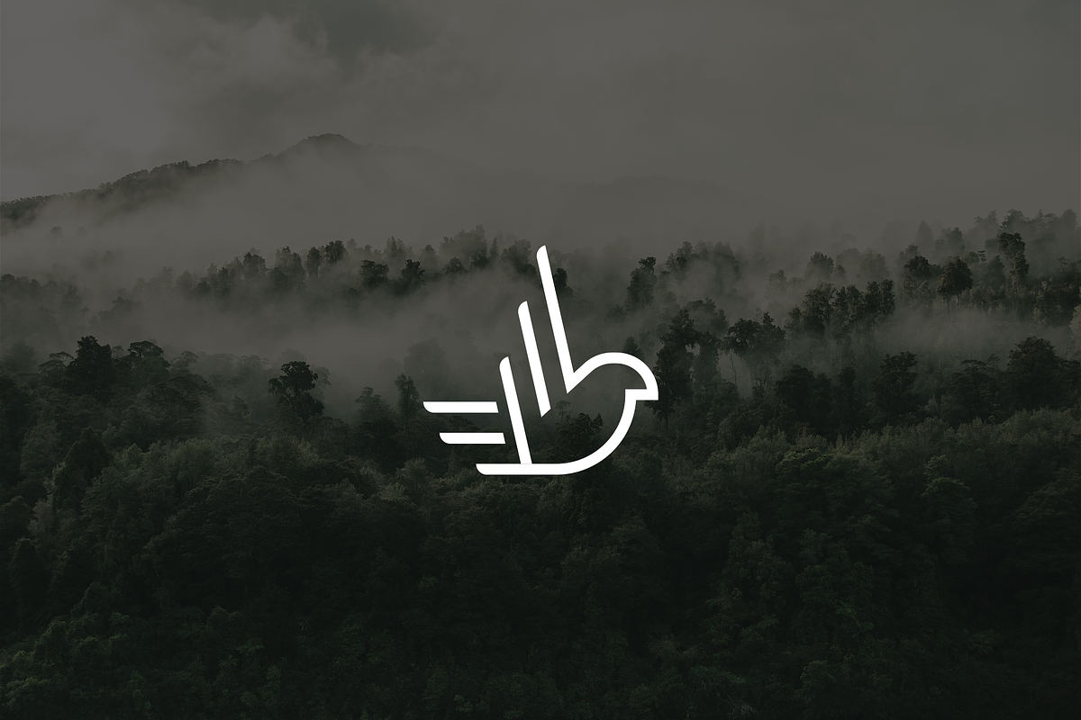 Minimalist Abstract Bird Logo, a Branding & Logo Template by Luxury Logos (Photo 2 of 4)