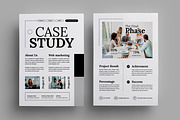 Case Study Design Layout, a Flyer Template by MightyDesign (Thumbnail 1 of 8)
