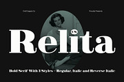 CS Relita – Retro Serif Font, a Serif Font by Craft Supply Co. (Thumbnail 1 of 8)