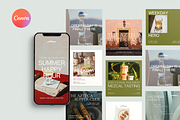 Premium Social Media Pack for Canva, a Social Media Template by Soigné Branding Studio (Thumbnail 1 of 8)
