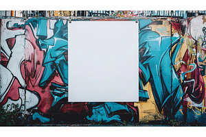 Graffiti Creative Blank Sheet Design