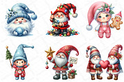 Cute Christmas Gnome Sublimation Bun, an Illustration by DreamPrint404 (Thumbnail 2 of 6)