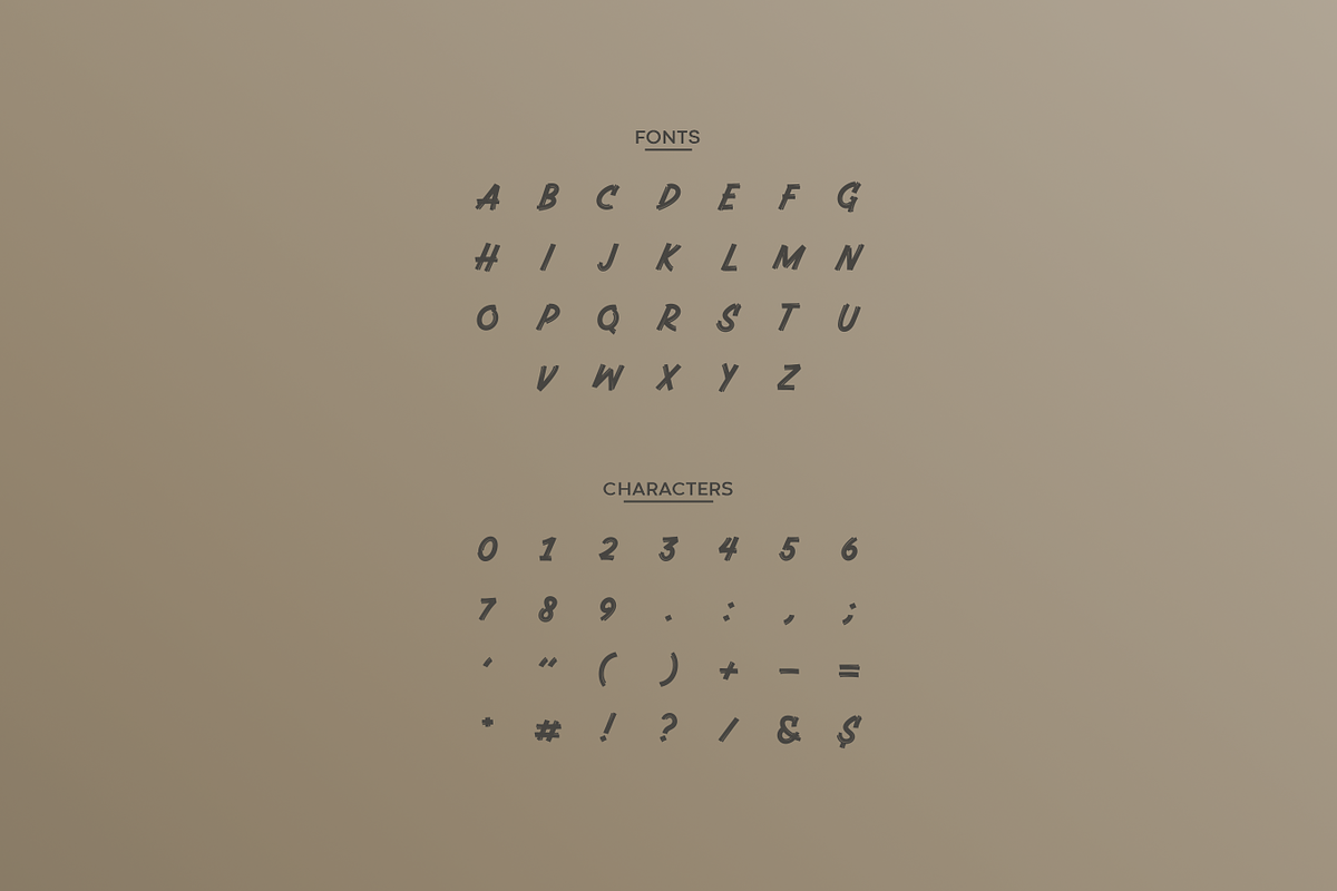 Gortson - Modern Handbrush Typeface, a Handwritten Font by Letterna (Photo 3 of 4)