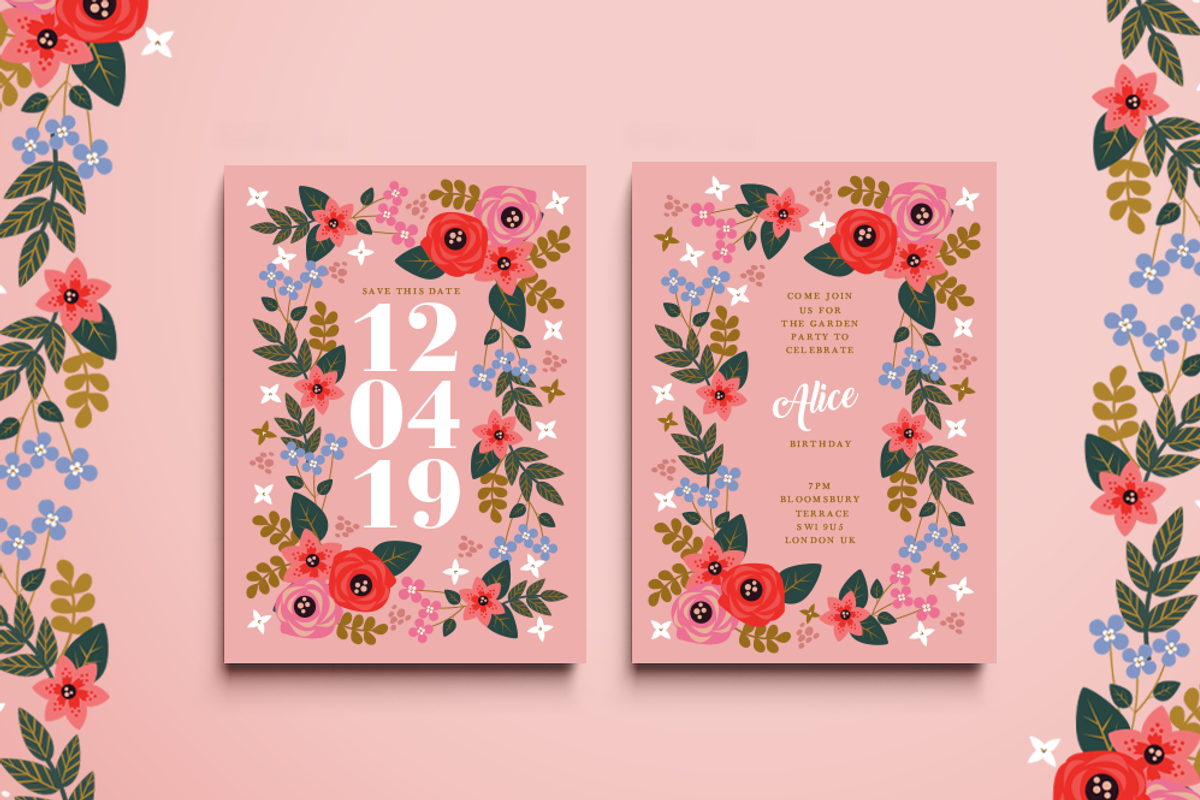 Keukenhof Party Invitation, an Invitation Template by Werlang Paper (Photo 2 of 3)