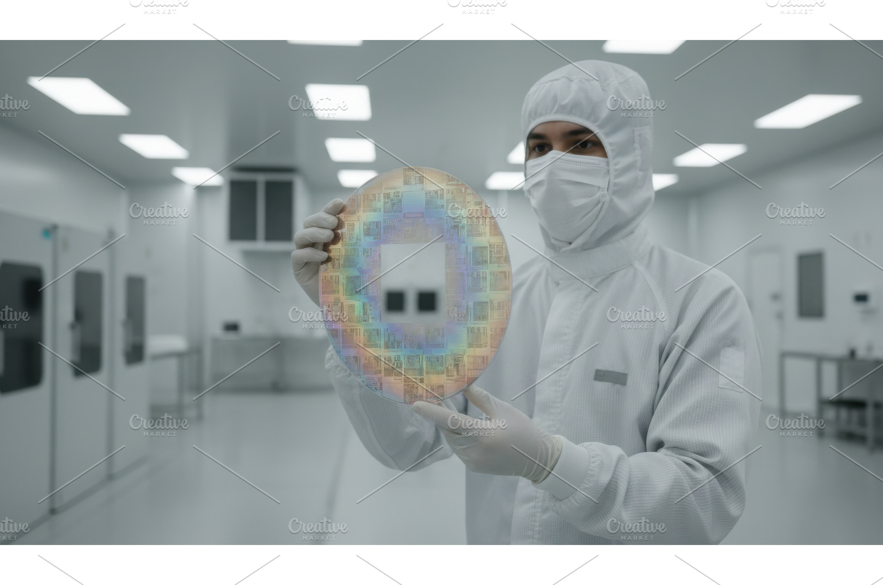 Professional technician in white, a Technology Photo by Igor Tichonow