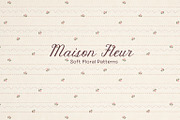 Maison Fleur: Soft Floral Patterns, a Pattern Graphic by Lidberia (Thumbnail 4 of 10)