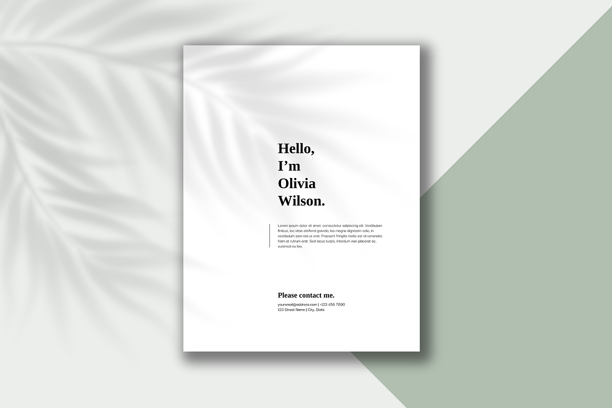 ATS-Optimized Resume Template, a Resume Template by yesitisprintable (Photo 4 of 4)