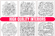 Woman Mental Health Coloring Book, a Decorative Illustration by Design Station (Thumbnail 2 of 4)