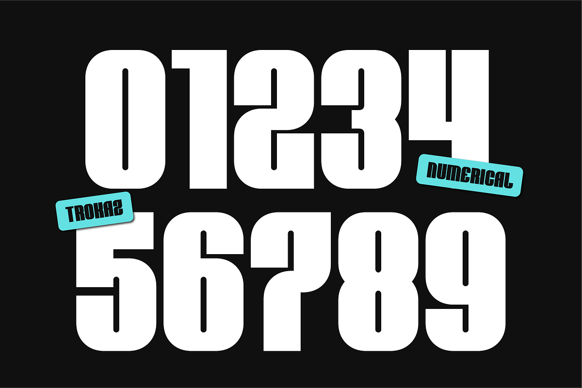 Trokaz - Bold Sport Display Font, a Sans Serif Font by Flawless And Co (Photo 8 of 10)