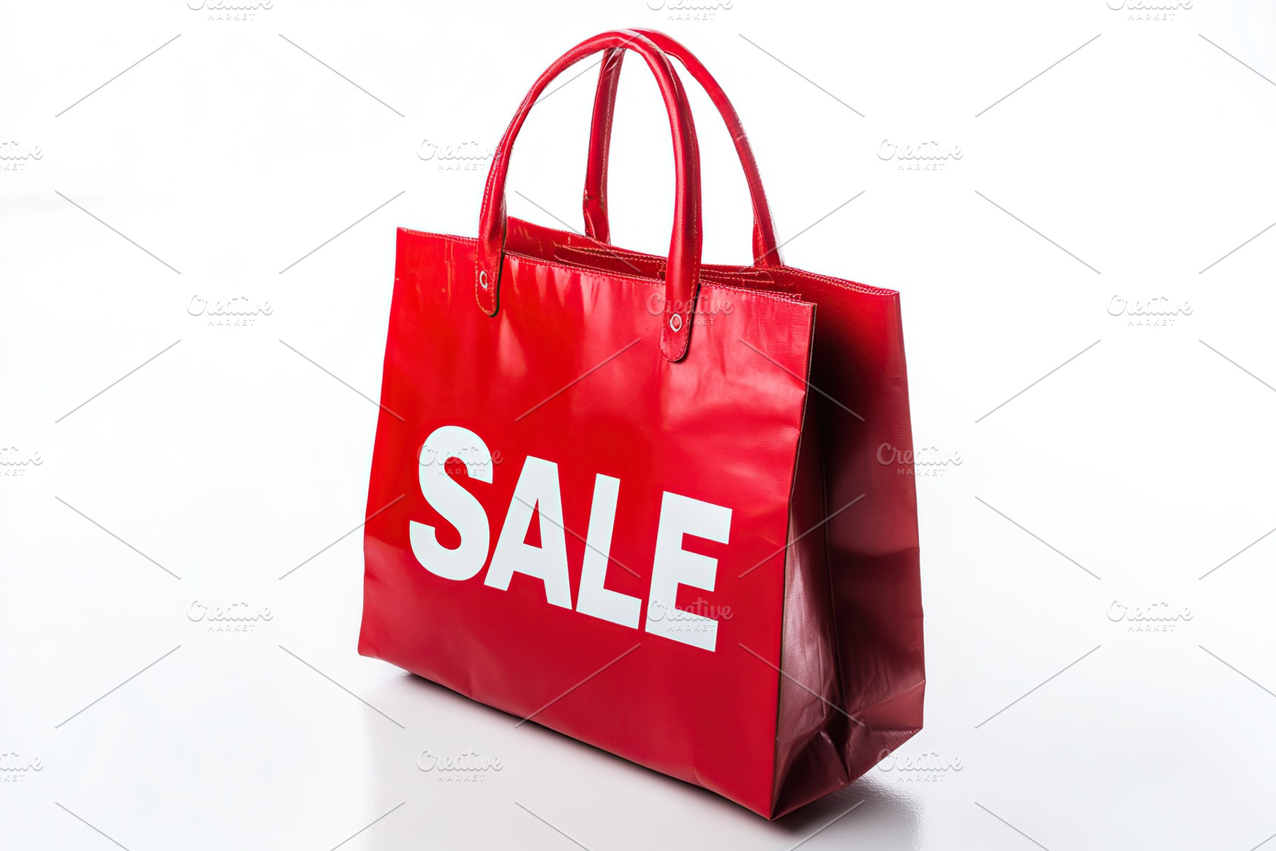 Paper shopping bag with word SALE, a Photo by AlyaAnd