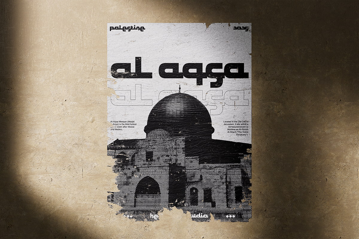 Rama Arabic Style Typeface, a Blackletter Font by GRVS Studio (Photo 6 of 6)