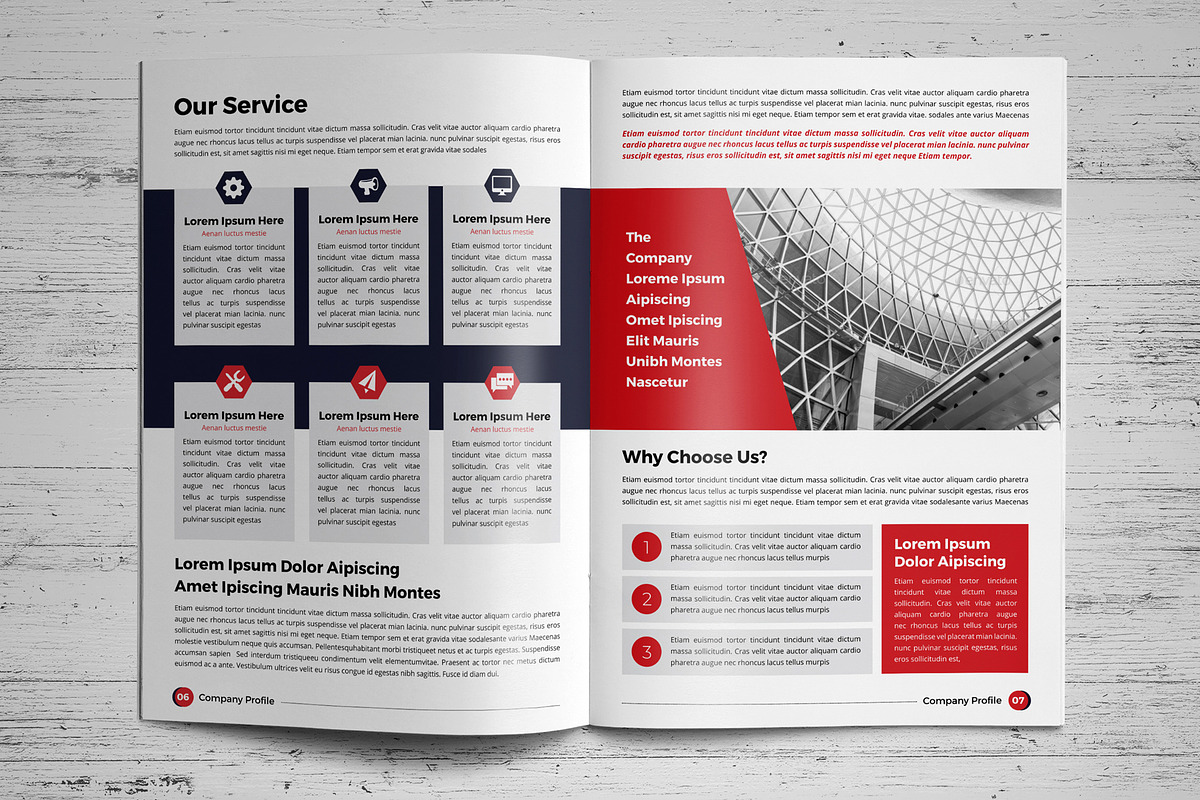 Company Profile Template V7, a Brochure Template by JanySultana (Photo 4 of 14)