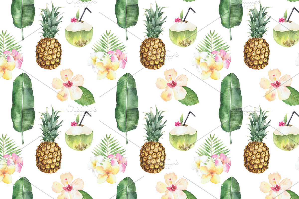 Tropical Pattern Collection, an Illustration by Vivitta (Photo 7 of 12)