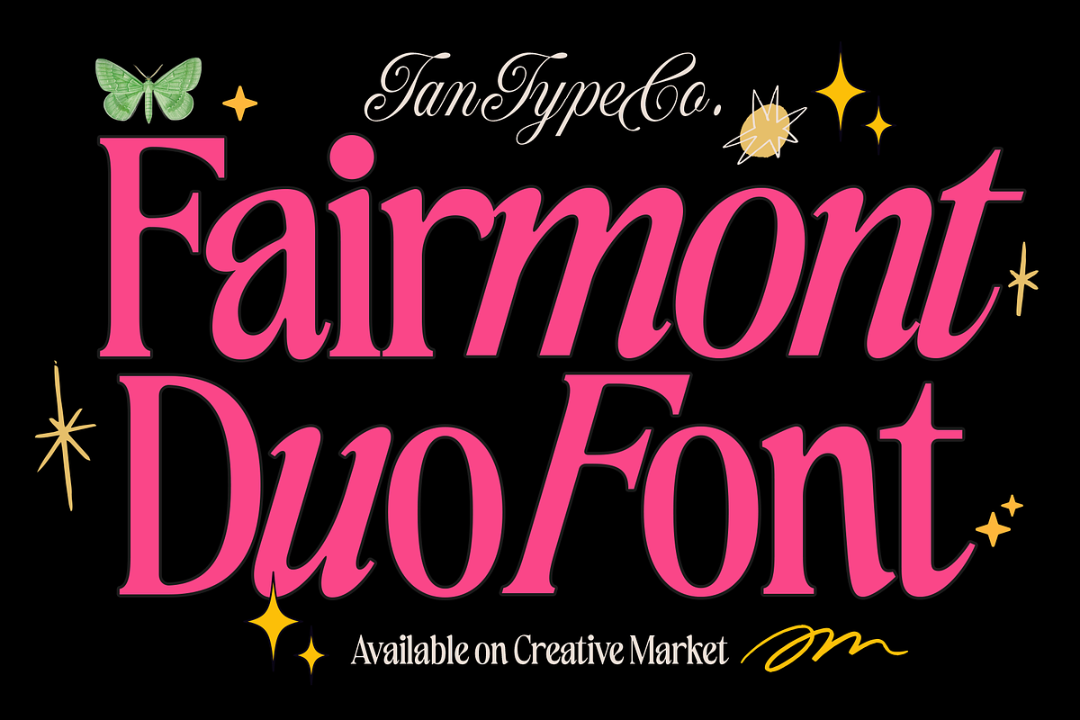 TAN-FAIRMONT DUO FONT, a Serif Font by TanType (Photo 1 of 10)