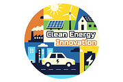 10 Clean Energy Innovation, a Technology Illustration by denayunebgt (Thumbnail 4 of 4)