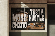 Reactro - Bold Retro Condensed Font, a Sans Serif Font by Typia Nesia (Thumbnail 12 of 15)