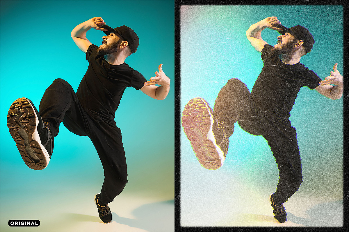 VHS Analog - Photoshop Action, an Action Add-On by Shyeno (Photo 4 of 11)