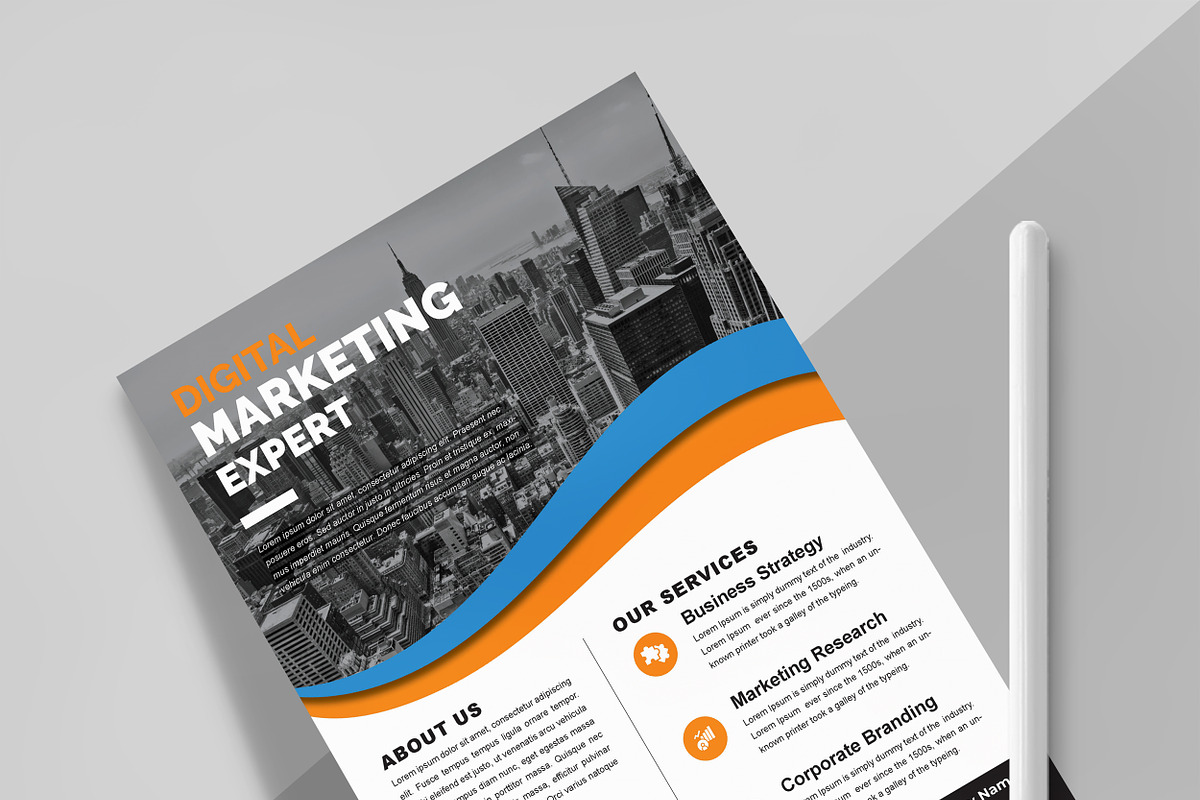 Business Flyer, a Flyer Template by MightyDesign (Photo 2 of 7)
