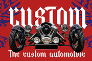The Raffers Blackletter Font, a Blackletter Font by timelesstype.co (Thumbnail 8 of 20)