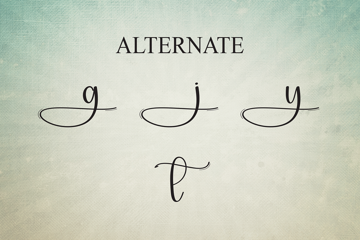 Vintage | Script Font, a Handwritten Font by Scratchones (Photo 8 of 9)