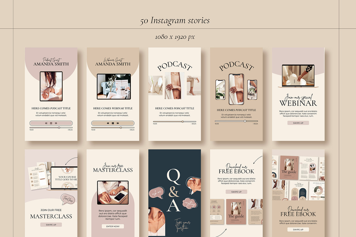 4 in 1 Course Creator Bundle CANVA, a Magazine Template by Mirazz (Photo 47 of 50)