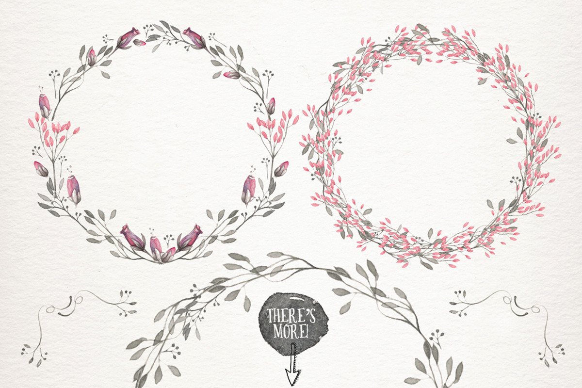 Watercolor wedding collection vol 1, an Illustration by Lisa Glanz (Photo 2 of 5)
