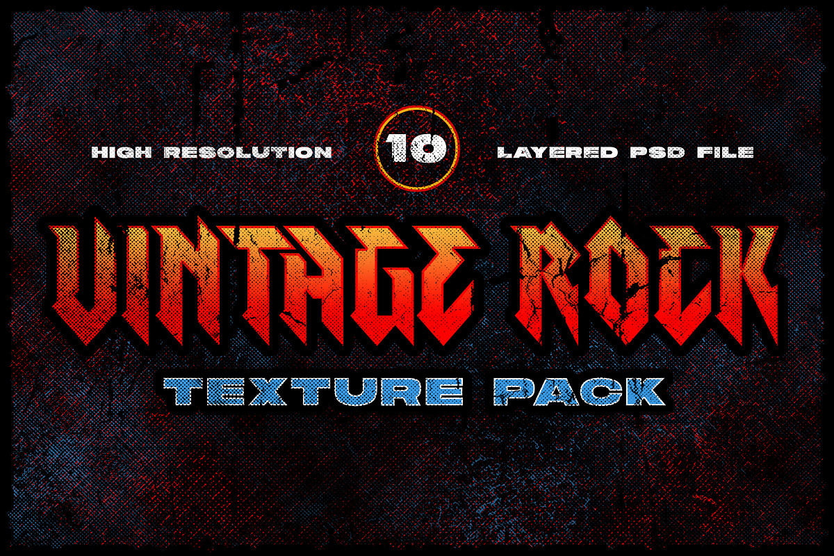 Vintage Rock Texture Pack, a Texture Graphic by 1126artstudio (Photo 1 of 10)