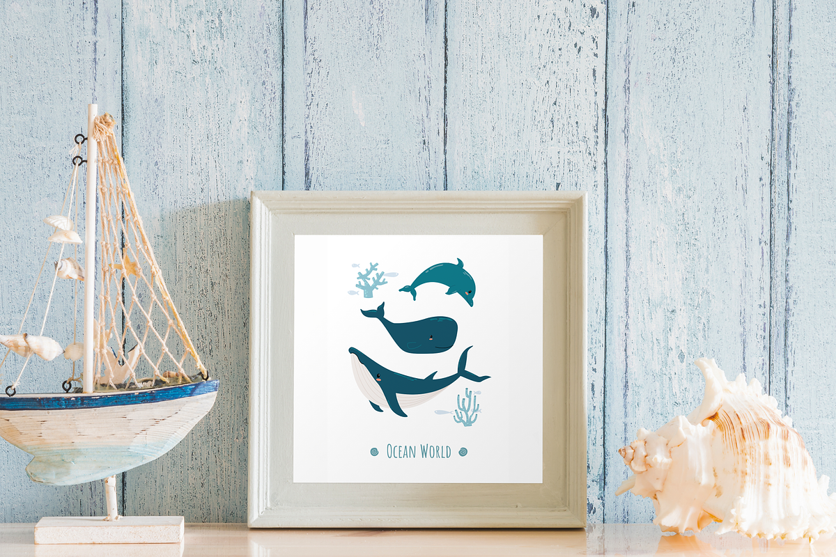 Marine Fauna, an Animal Illustration by ApollinariaManko (Photo 10 of 11)