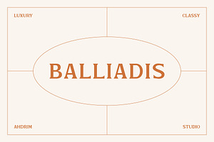 Balliadis Serif Font