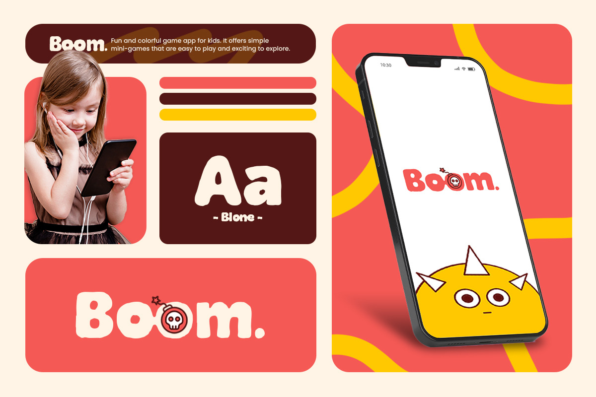 Blone - Bold Display Font, a Sans Serif Font by Afkari Studio (Photo 4 of 11)