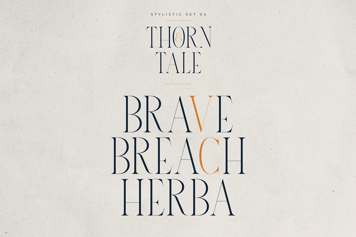 Thorn & Tale – A Refined Serif Font, a Serif Font by VP Fonts (Photo 18 of 30)