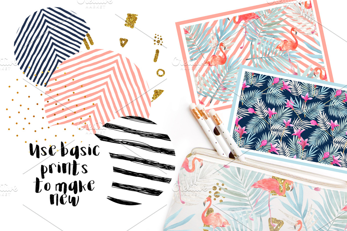 Eternal summer, a Pattern Graphic by Vavavka (Photo 2 of 7)