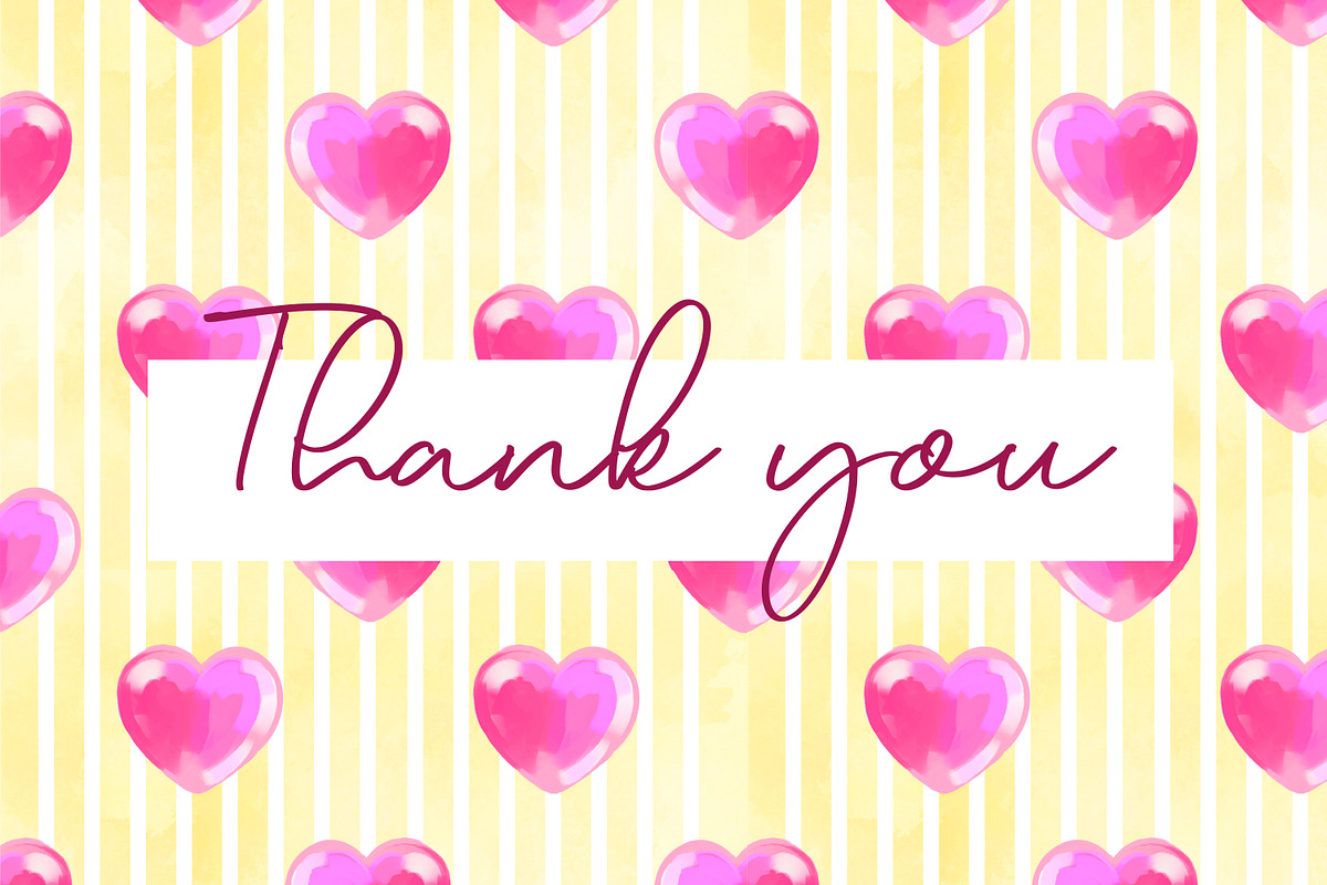 Colourful Heart Seamless Pattern, a Pattern Graphic by Waterystrokes (Photo 6 of 6)