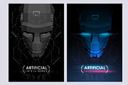Futuristic posters AI, a Technology Illustration by Andrew_Derr (Thumbnail 4 of 11)