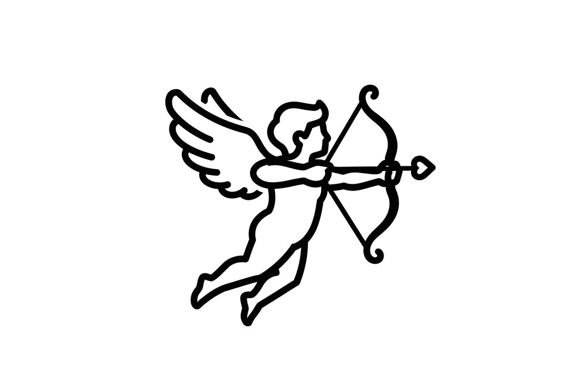 Cupid Angel Valentine Vector Bundle, an Illustration by jahid234 (Photo 10 of 47)