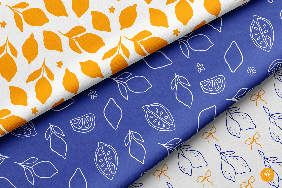 Lemon Summer Hand Drawn Collection, an Object Graphic by Alena Koval (Photo 11 of 18)